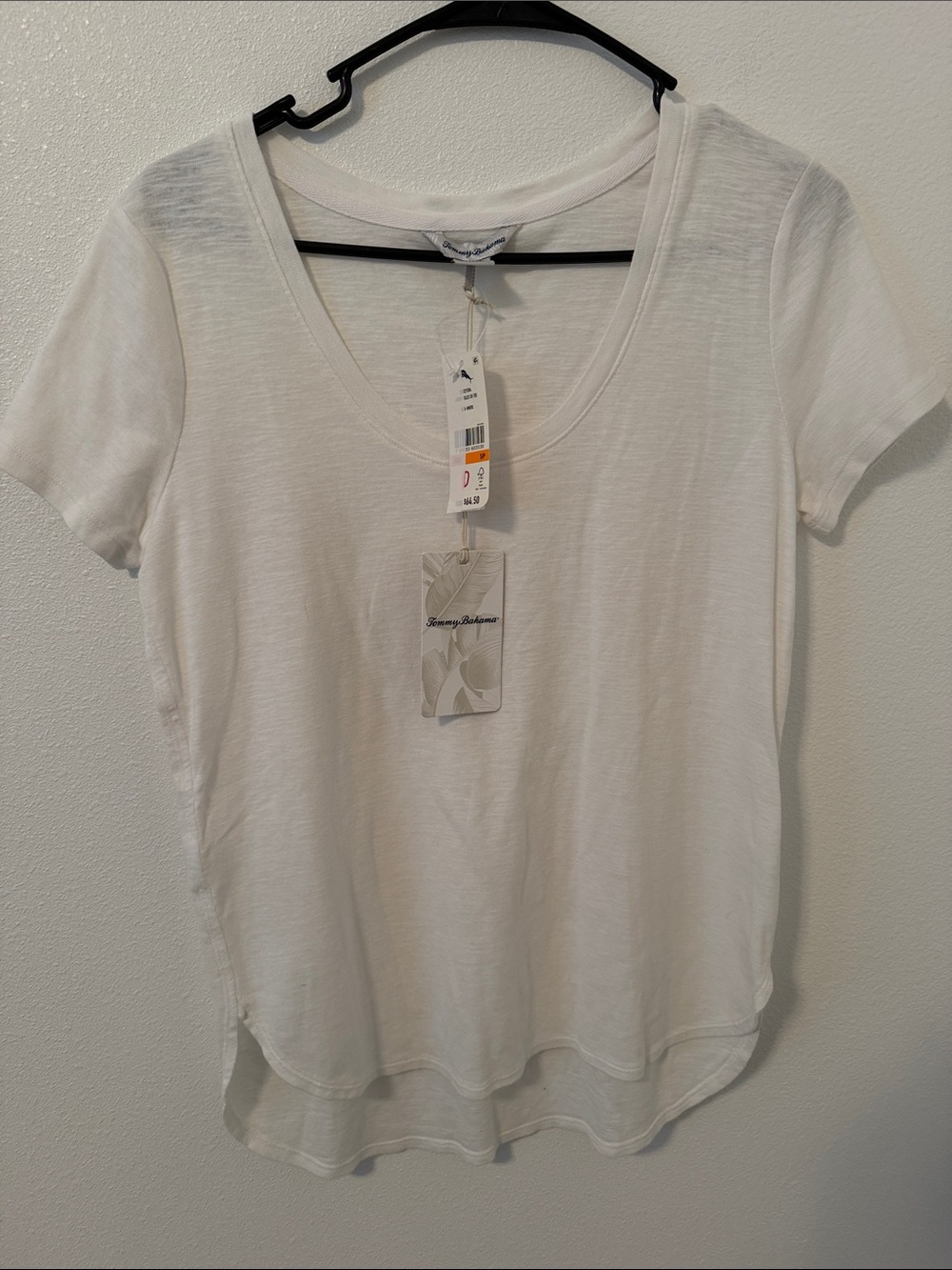 Classic White Scoop Neck Women's Tee